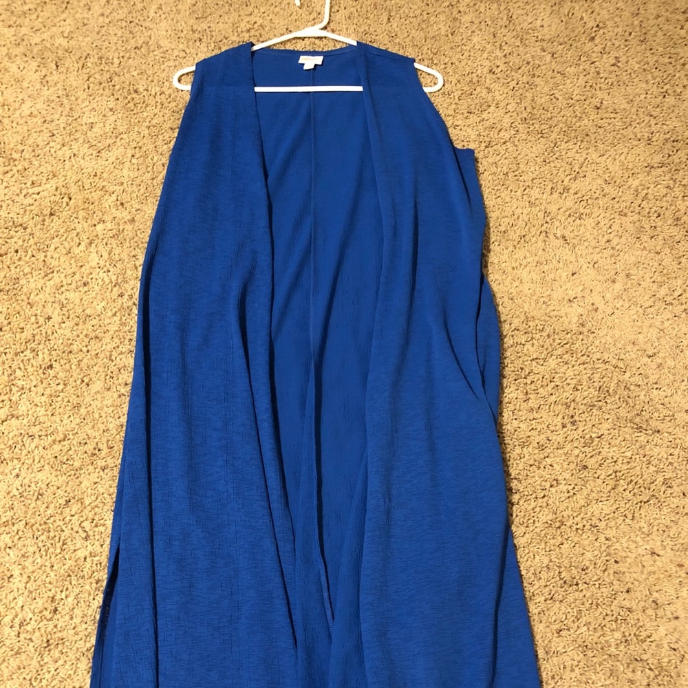 EUC Lularoe Small Royal blue joy